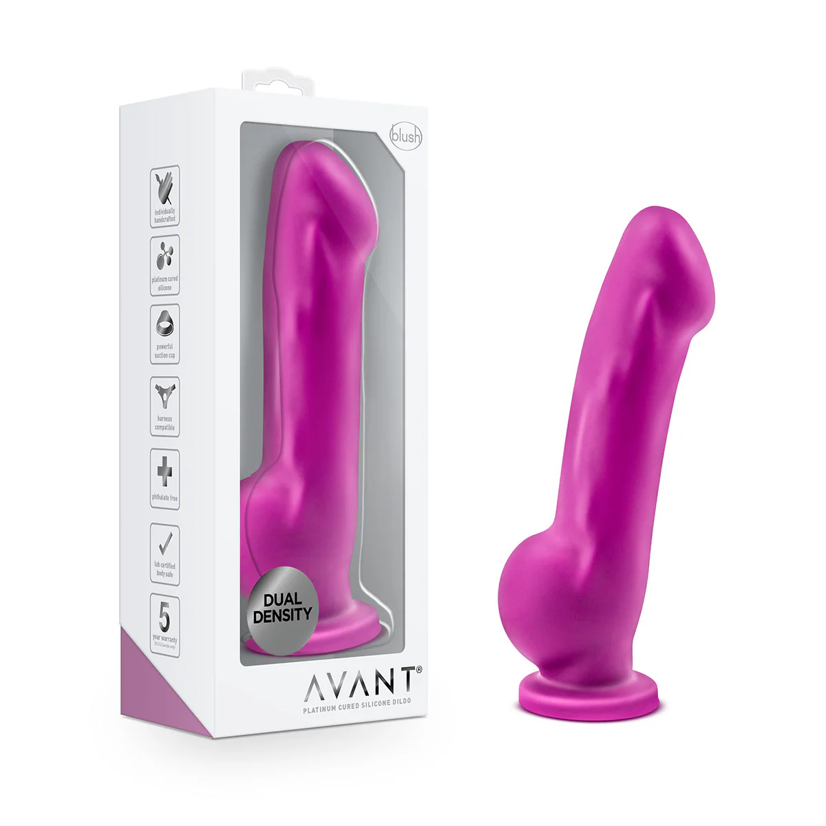 Avant Ergo Dual Density Dildo - Image 6