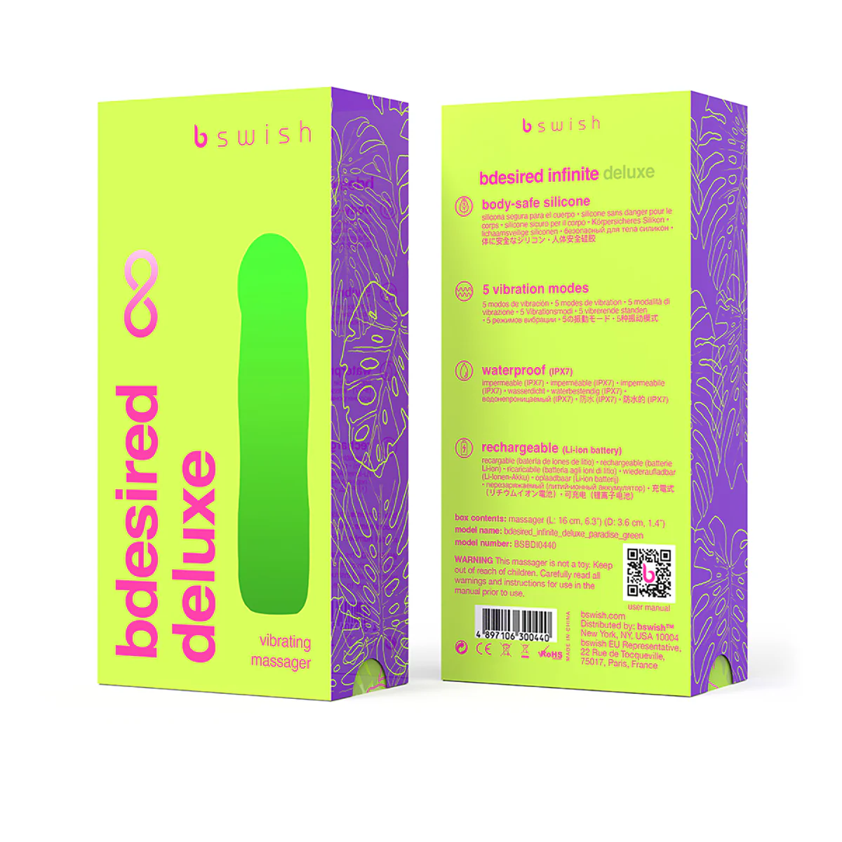 B Swish Bdesired Infinite Deluxe Bullet Vibrator - Image 4