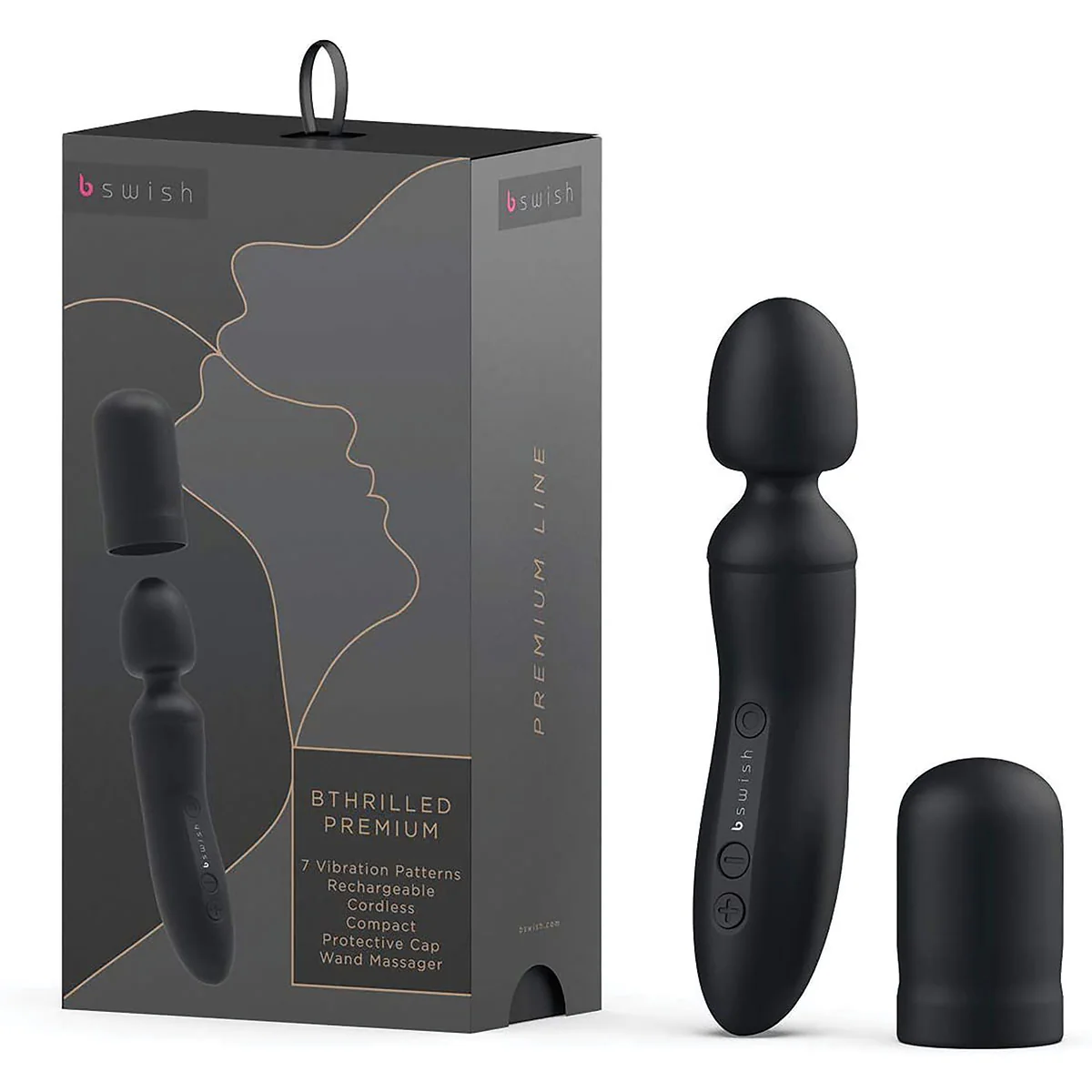 Bthrilled Premium Noir Wand Vibrator - Image 4