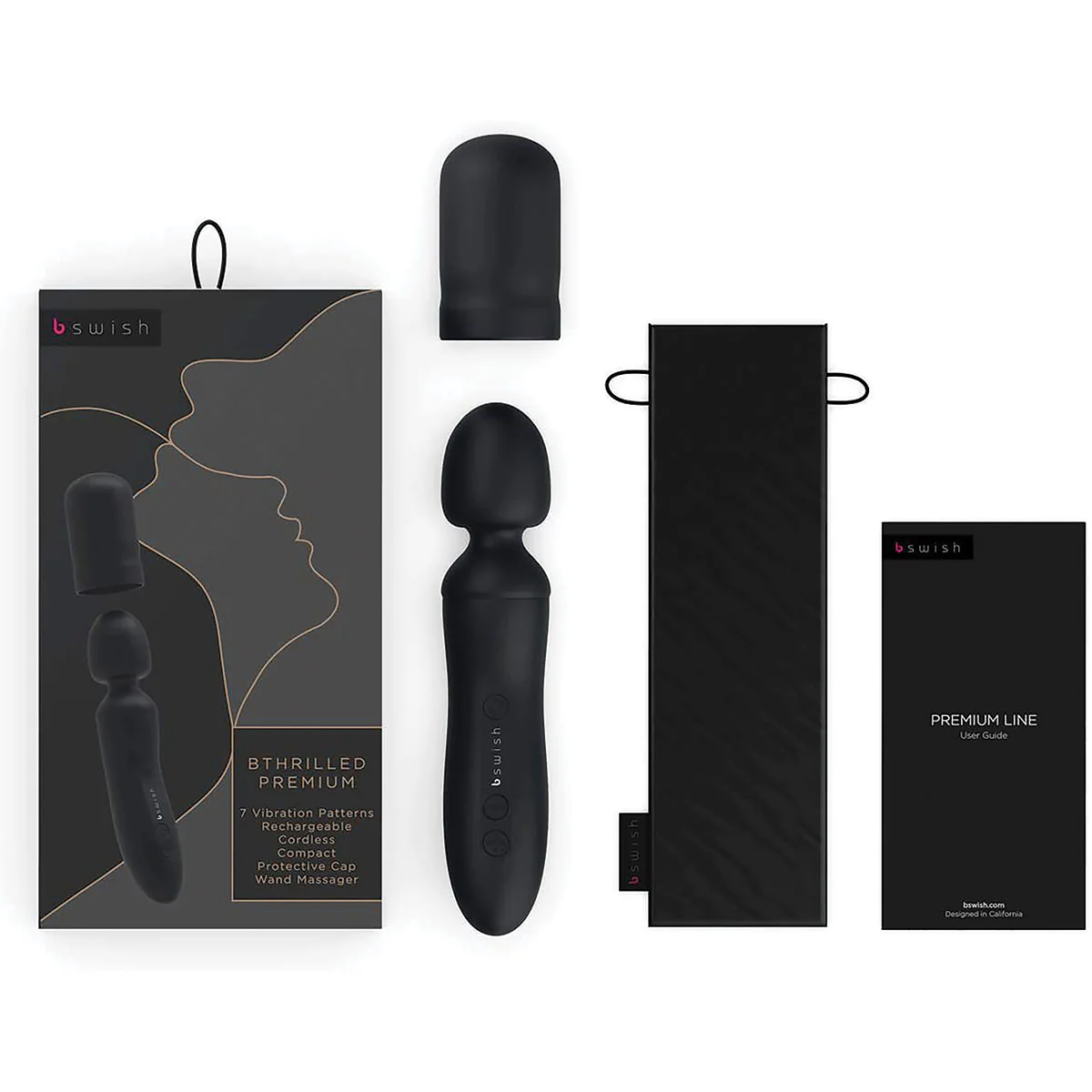 Bthrilled Premium Noir Wand Vibrator - Image 5