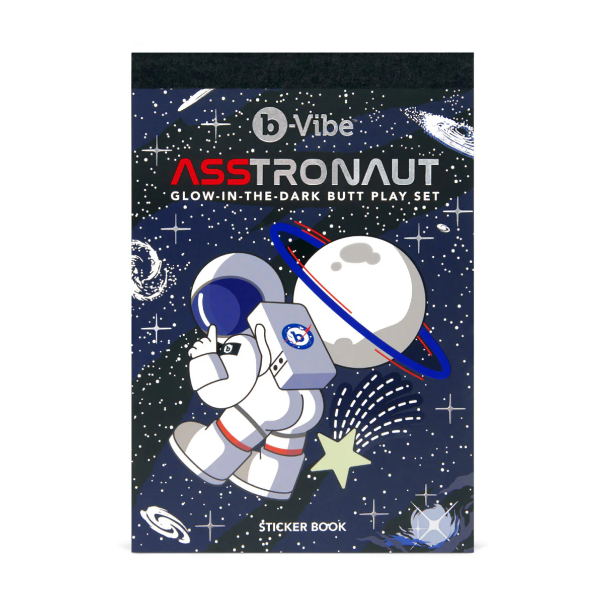 b-Vibe ASStronaut Glow-In-The-Dark Butt Play Set - Image 7