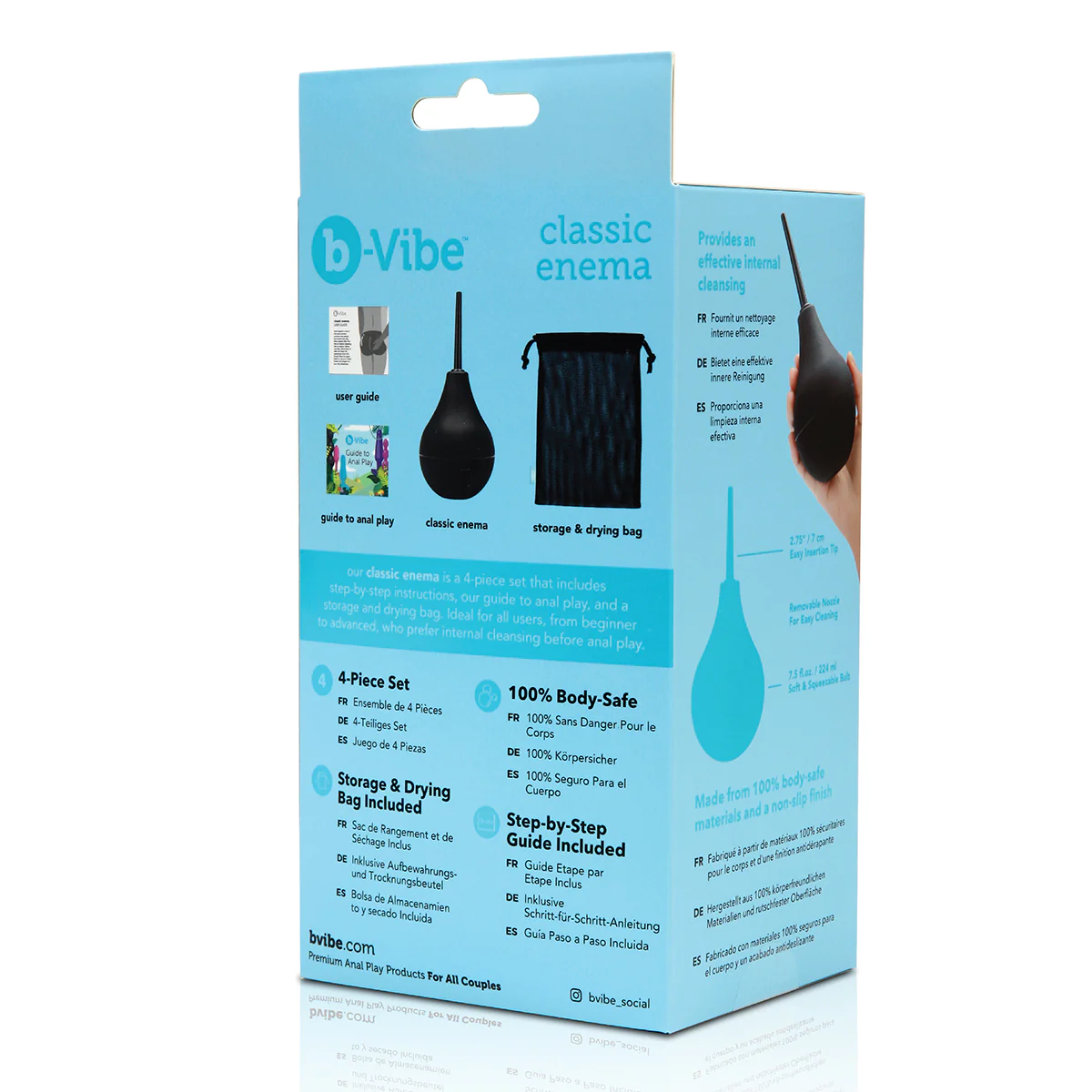 b-Vibe Classic Enema Bulb - Image 6