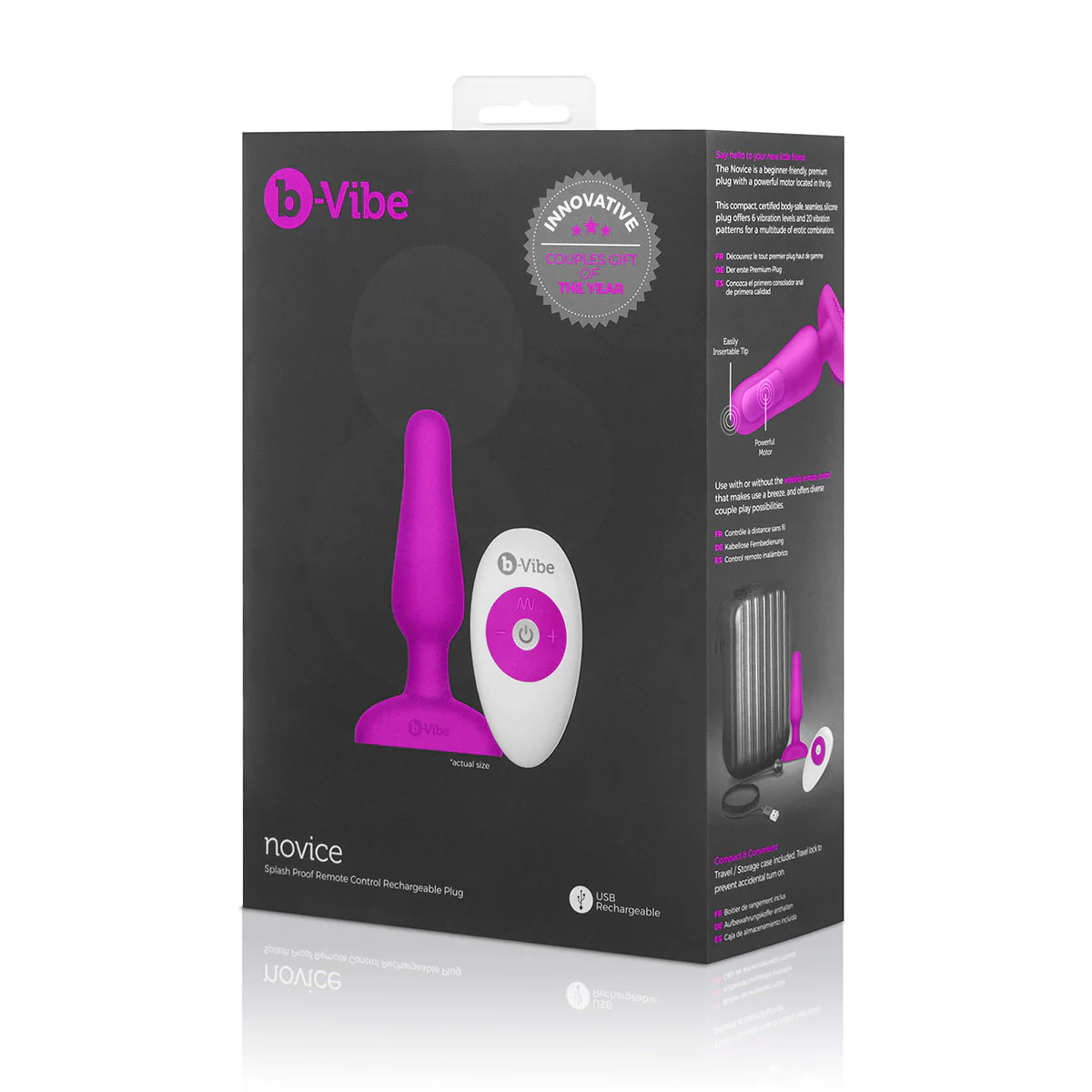 b-Vibe Novice Vibrating Butt Plug - Image 5