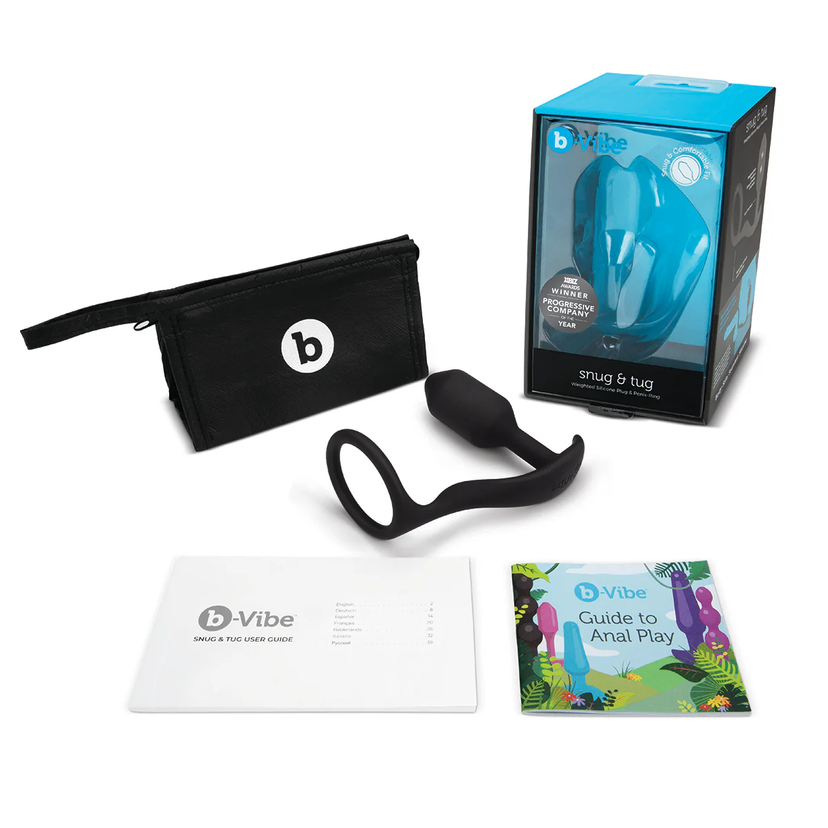 b-Vibe Snug & Tug Ring and Plug - Image 5