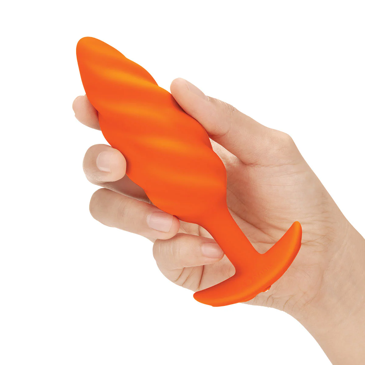 b-Vibe Swirl Medium Vibrating Texture Plug - Image 2