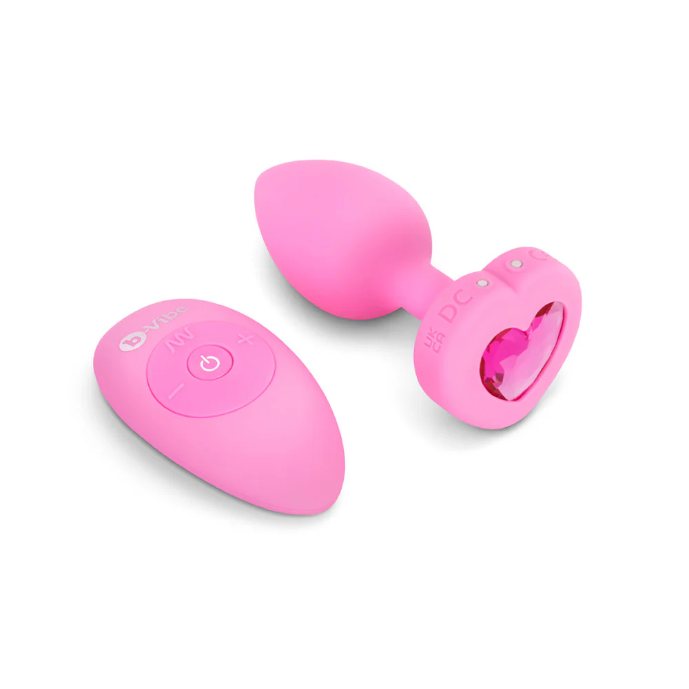 b-Vibe Vibrating Heart Plug - Image 2