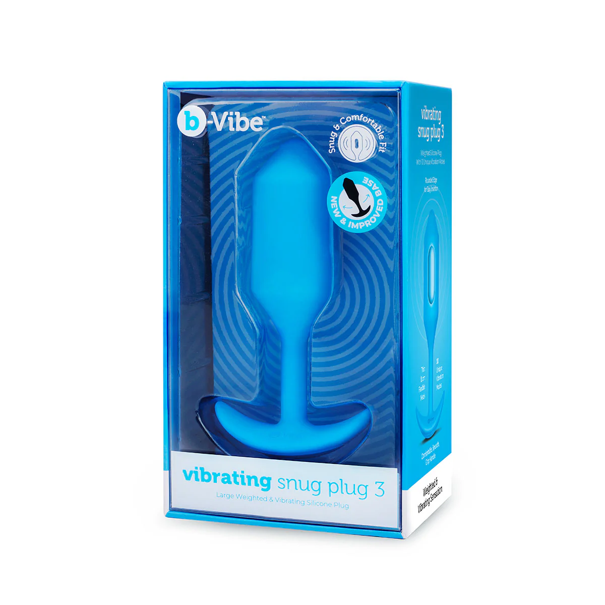b-Vibe Vibrating Snug Plug 3 - Image 7