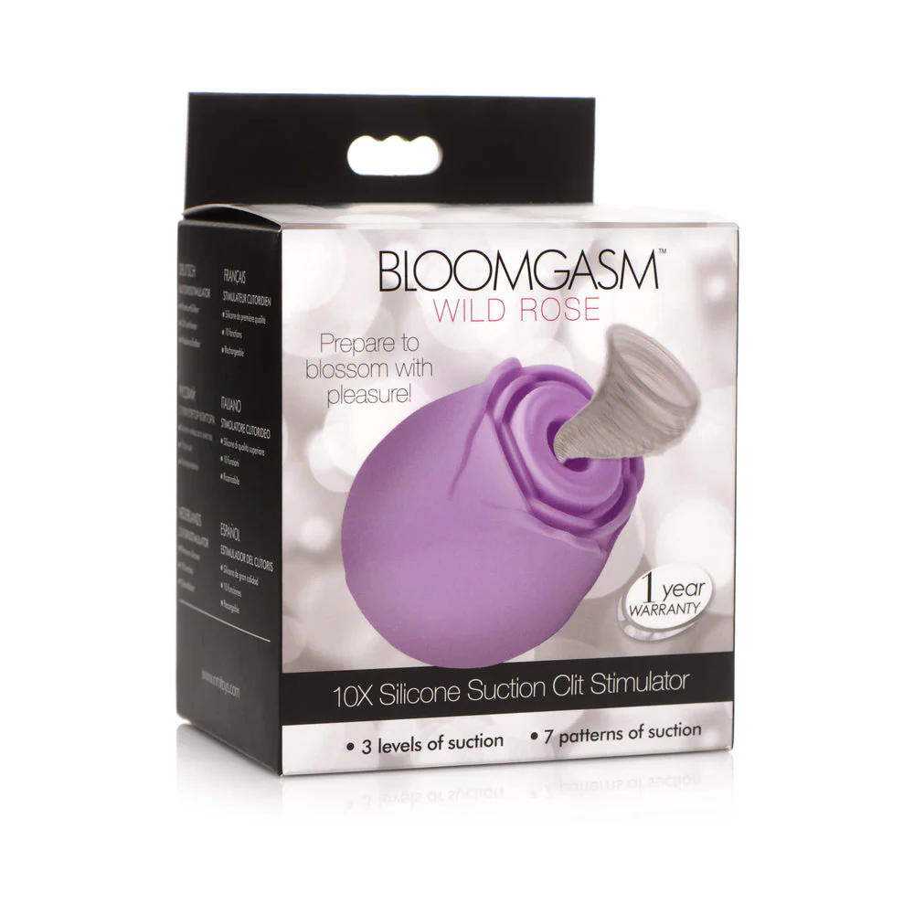 Bloomgasm 10X Wild Rose Suction Clit Stimulator - Image 6