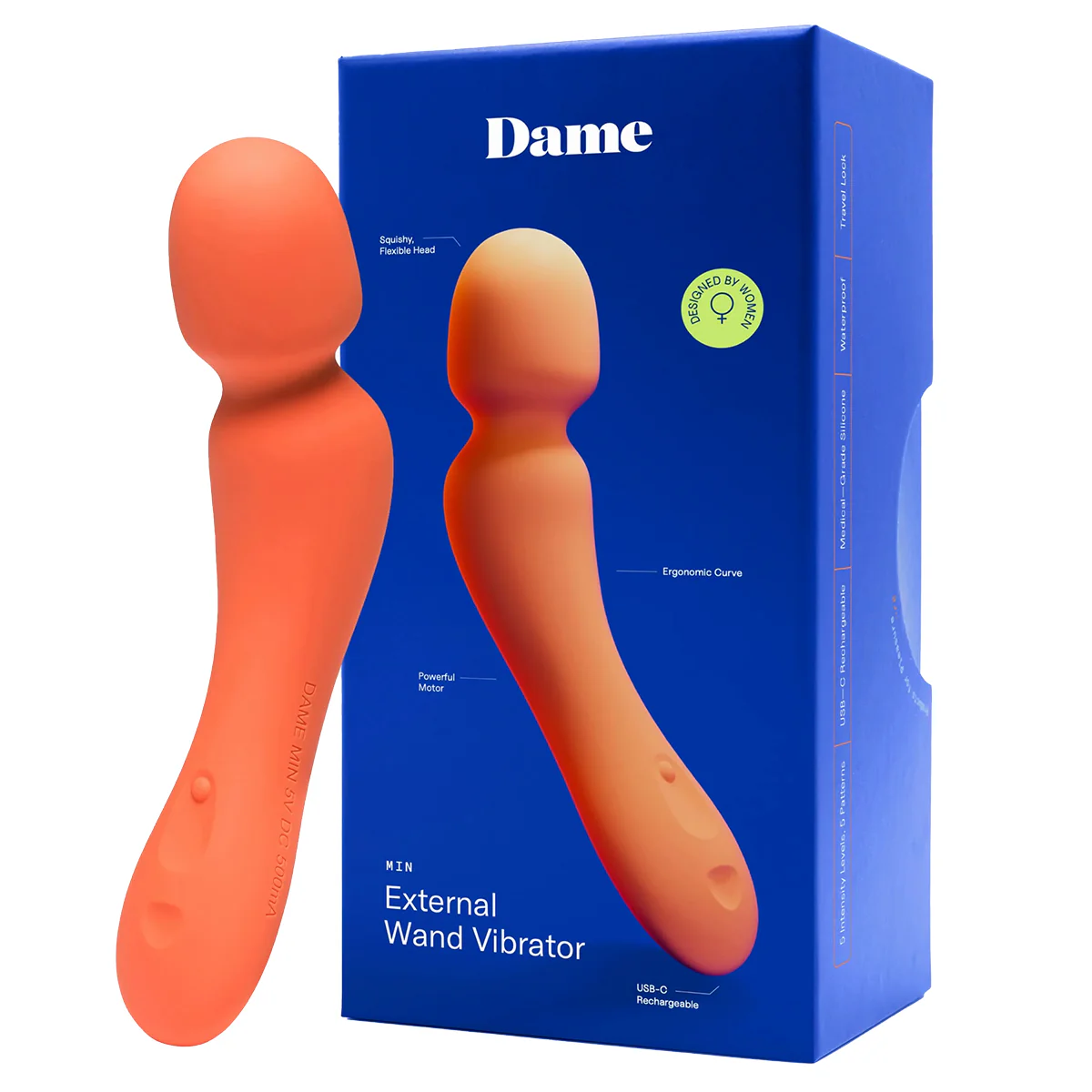 Dame Min Mini Vibrating Wand - Image 4