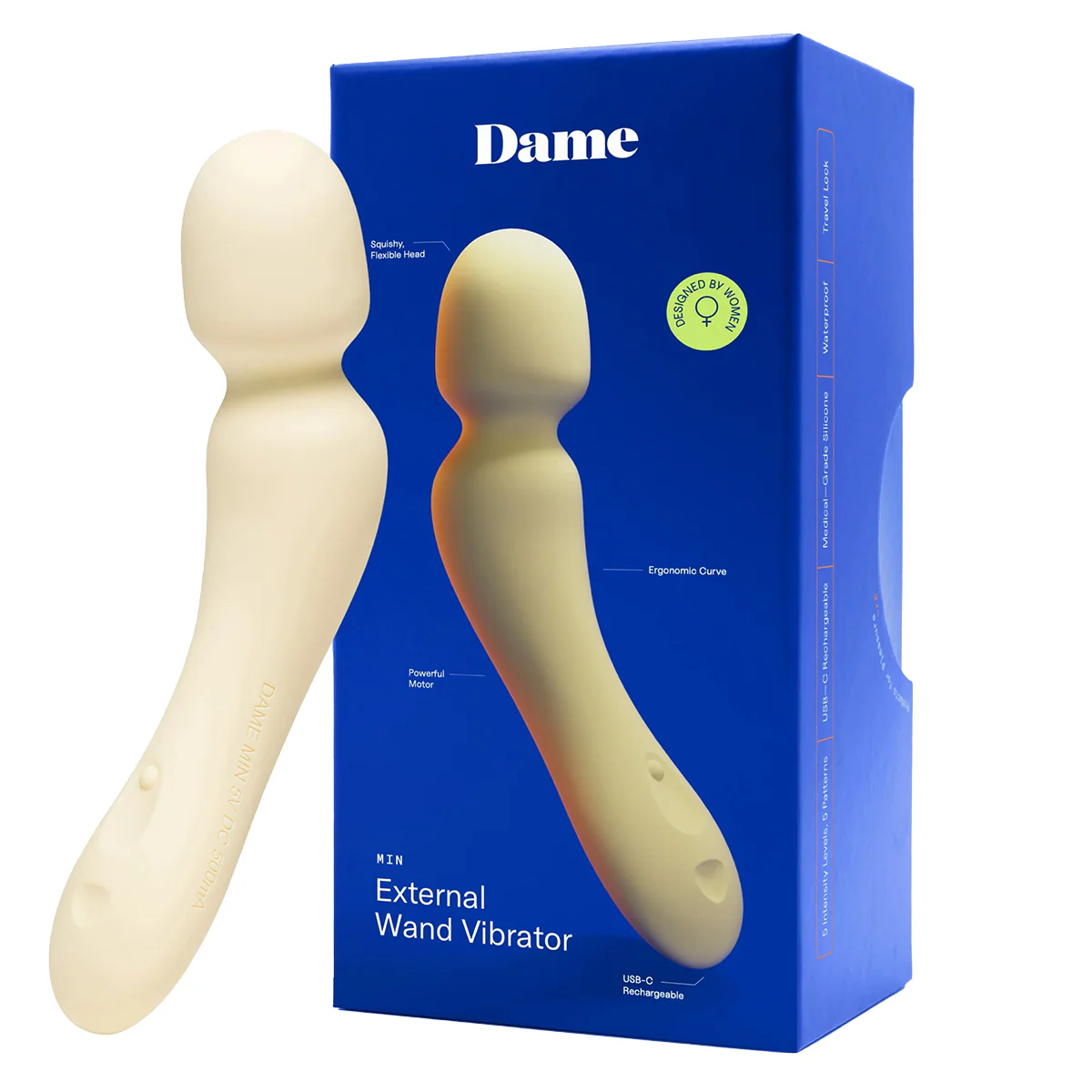 Dame Min Mini Vibrating Wand - Image 5