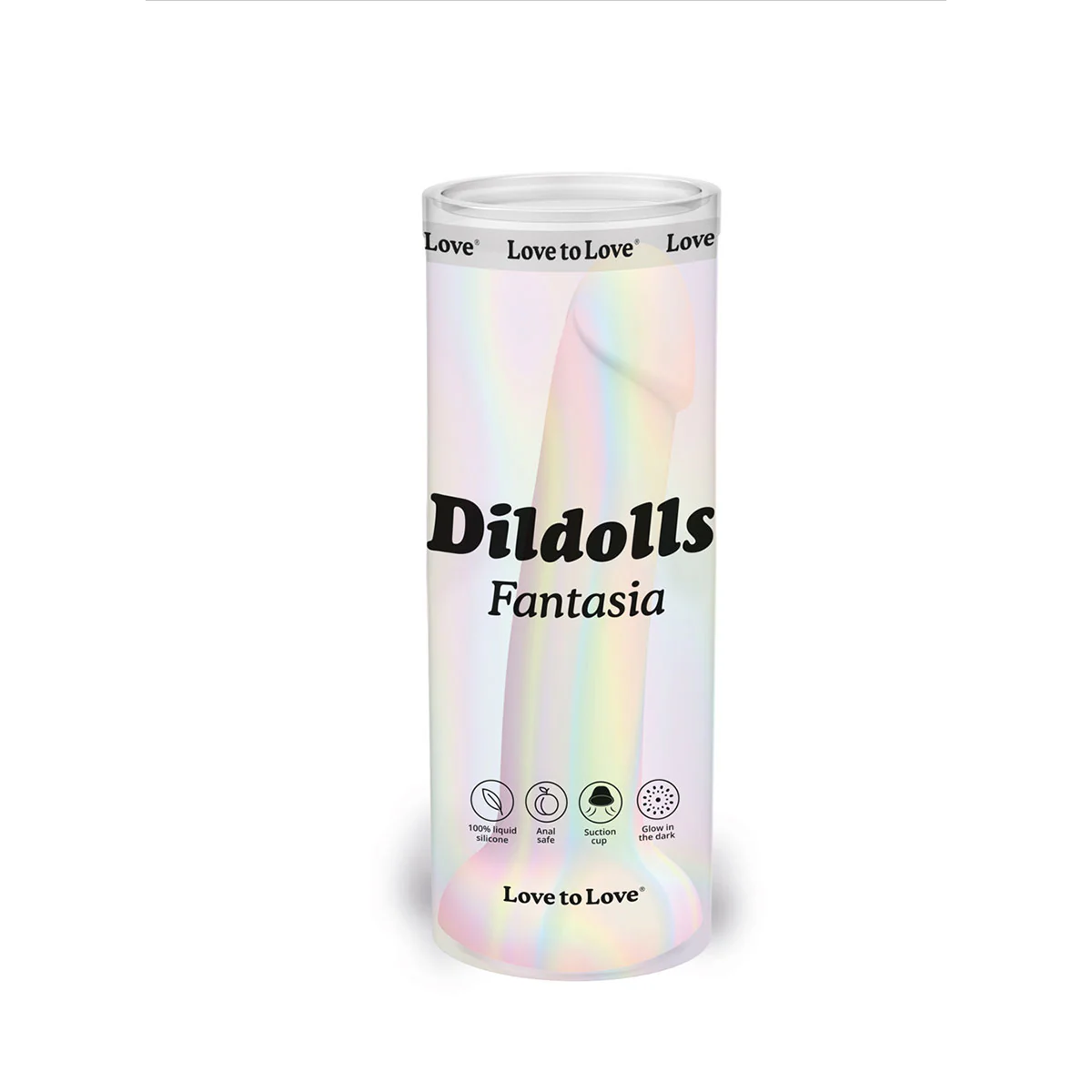DilDolls Fantasia Glow-in-the-Dark Dildo - Image 6