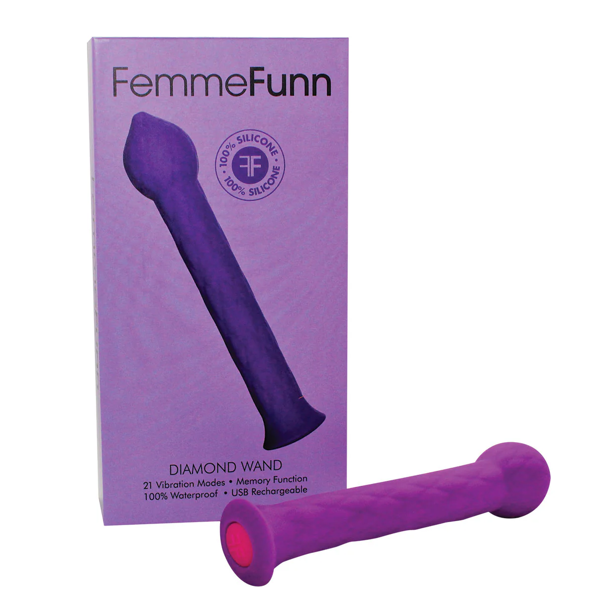 Femme Funn Diamond Wand Vibrator - Image 5