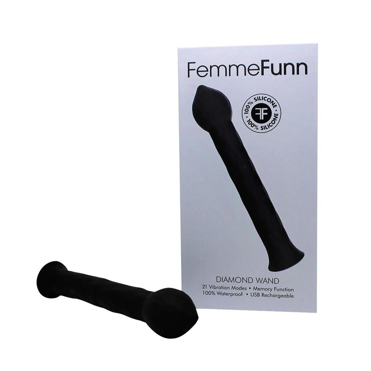 Femme Funn Diamond Wand Vibrator - Image 6