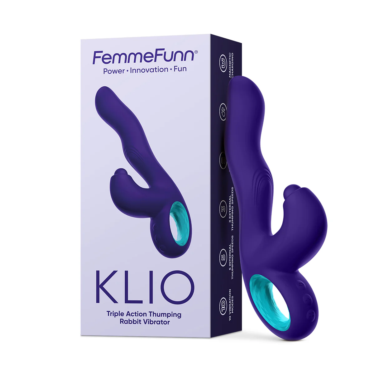 Femme Funn Klio Thumping Rabbit Vibrator - Image 6
