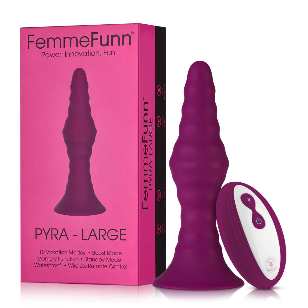 Femme Funn Pyra Large Vibrating Butt Plug - Image 4