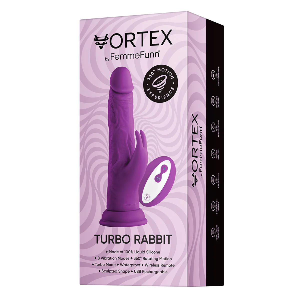 Femme Funn Turbo Rabbit Rotating Vibrator - Image 4