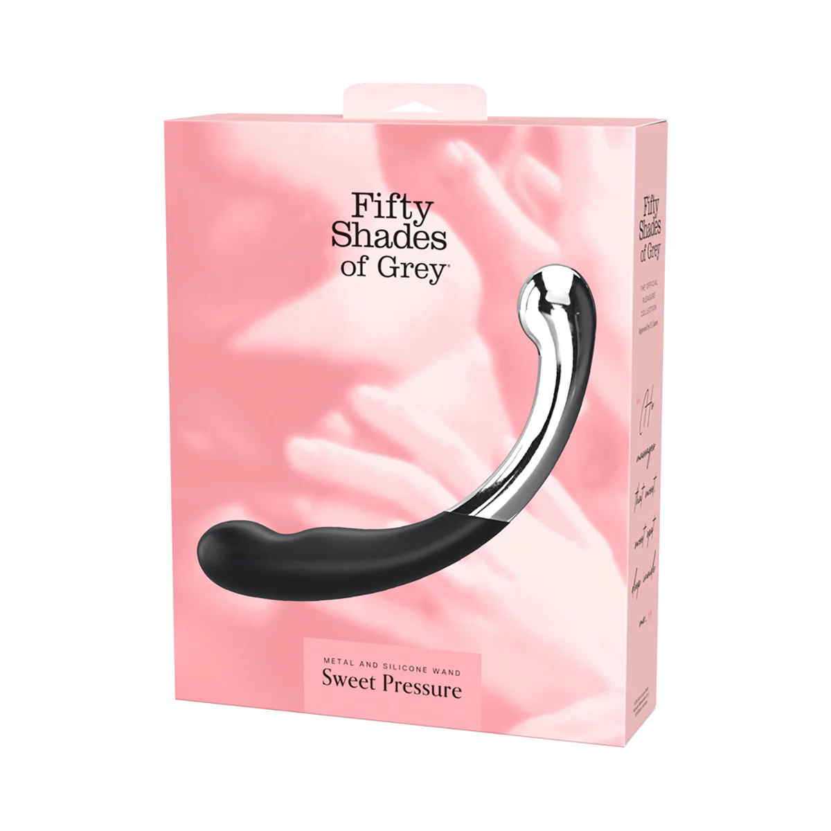 Fifty Shades Sweet Pressure Silicone and Steel Wand - Image 2