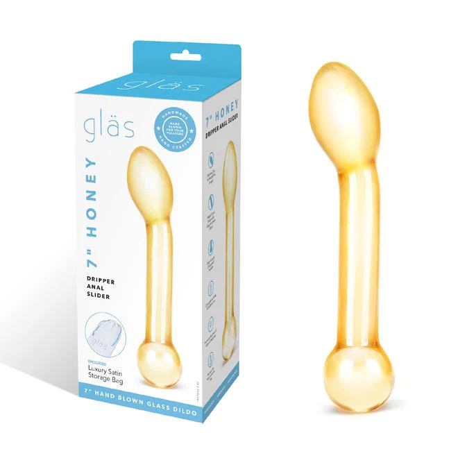 GLAS Honey Dripper Glass Anal Slider - Image 4