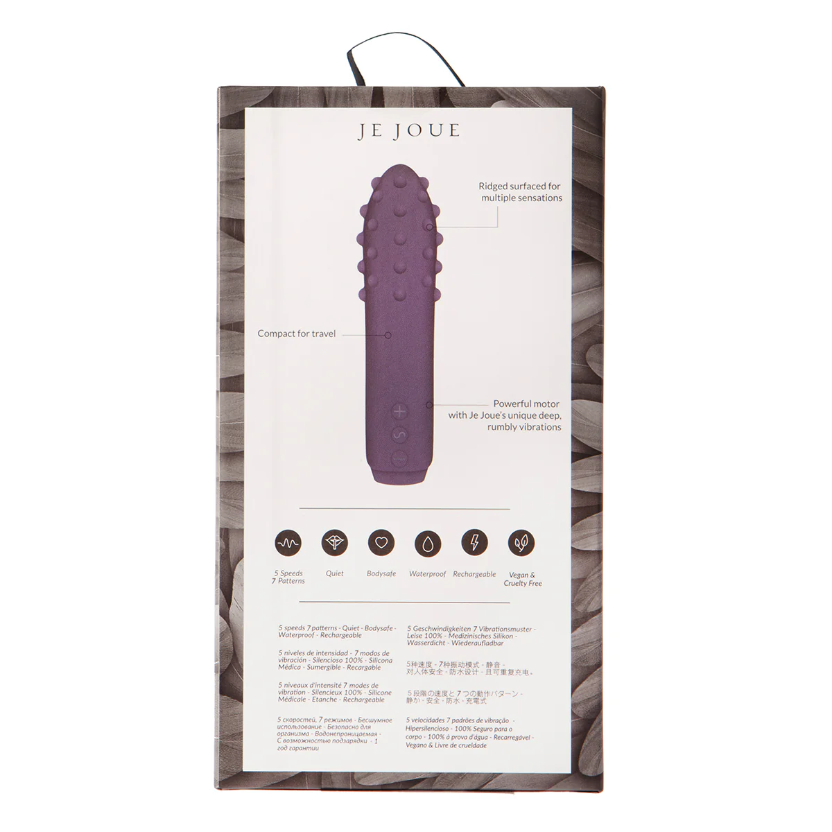 Je Joue Duet Textured Bullet Vibrator - Image 6