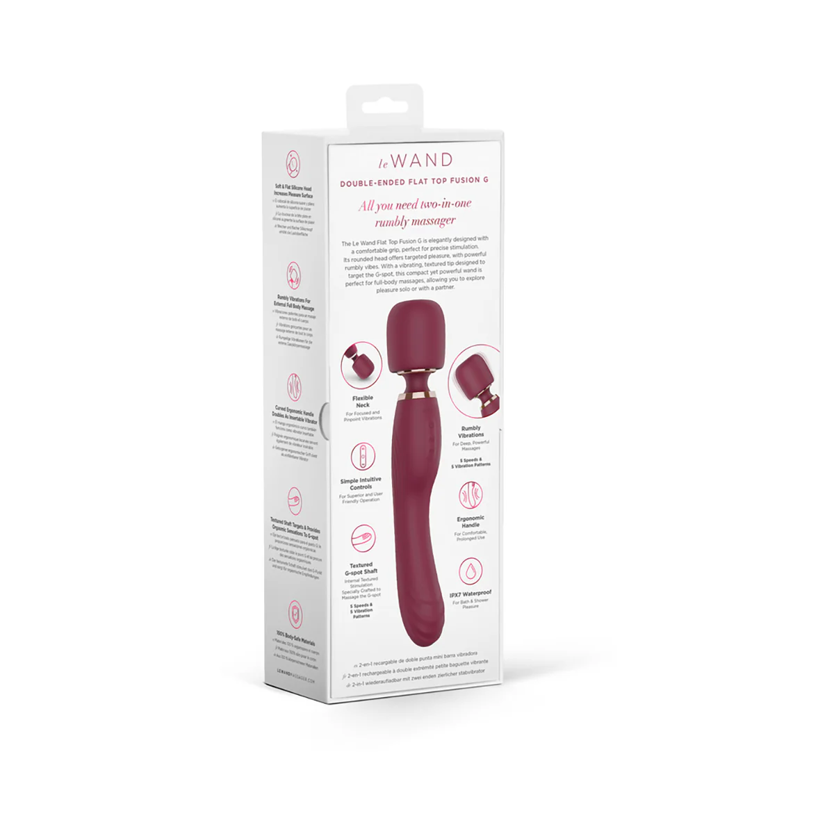 Le Wand Flat Top Fusion G Wand Vibrator - Image 6