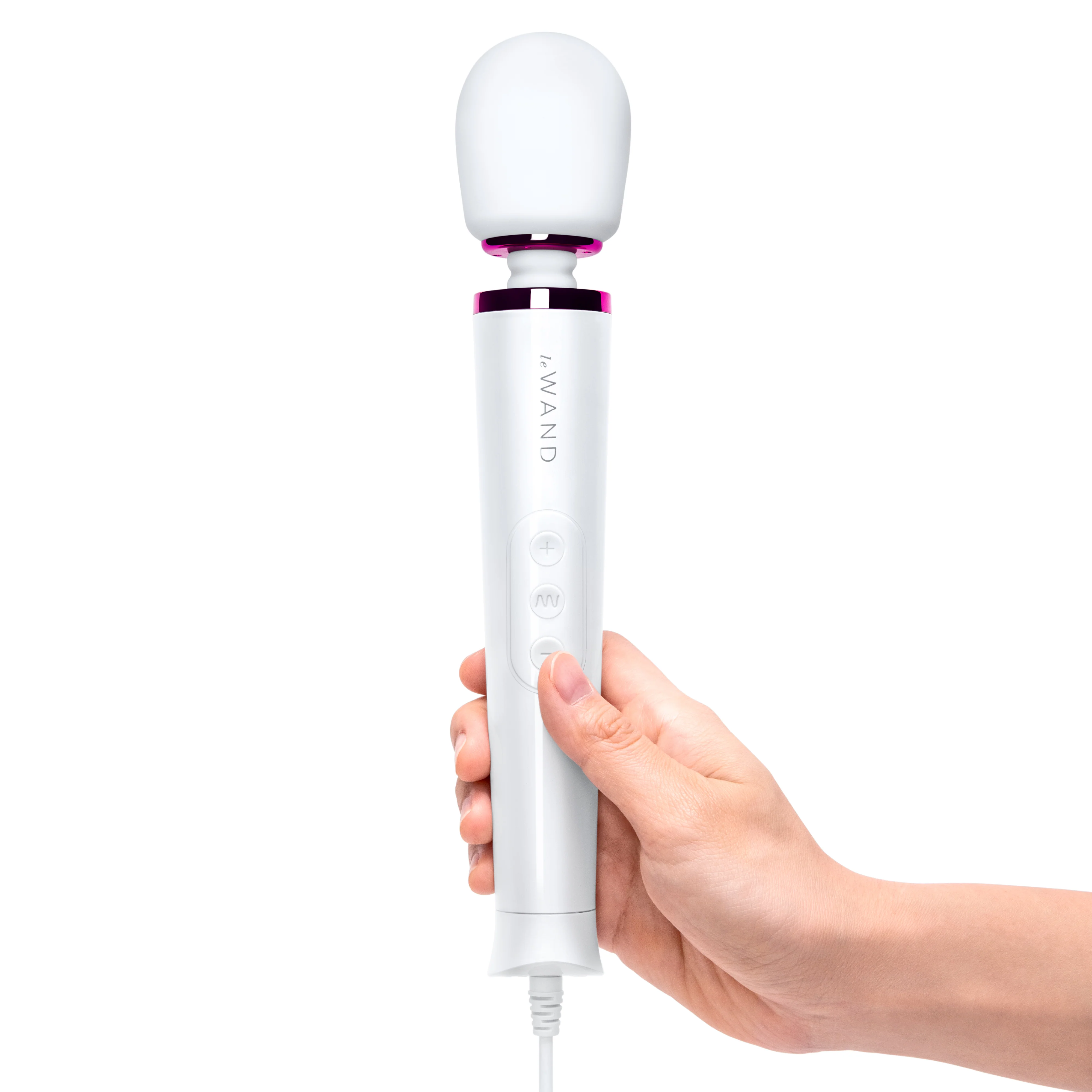 Le Wand Powerful Petite Plug-In Wand Vibrator - Image 3