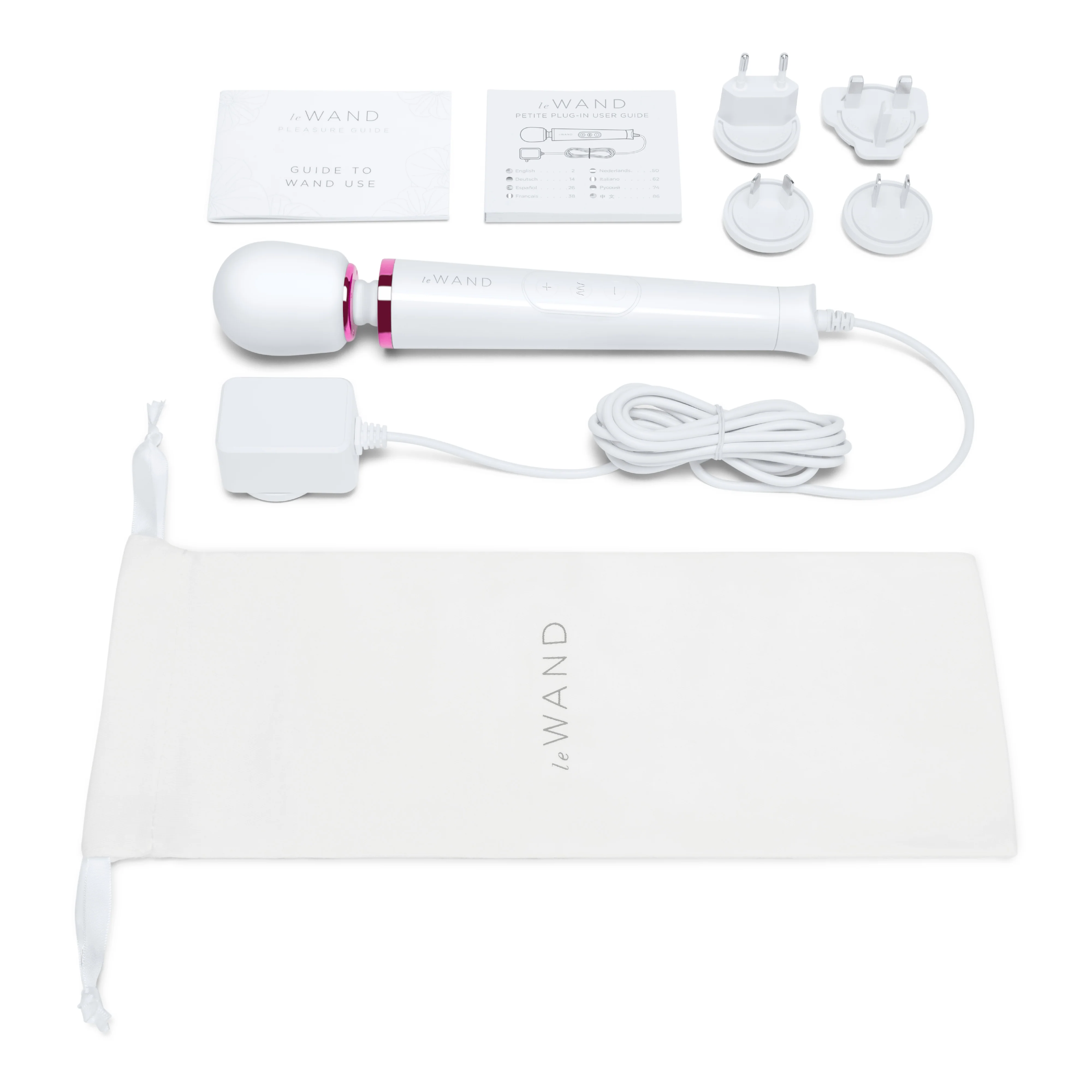 Le Wand Powerful Petite Plug-In Wand Vibrator - Image 5