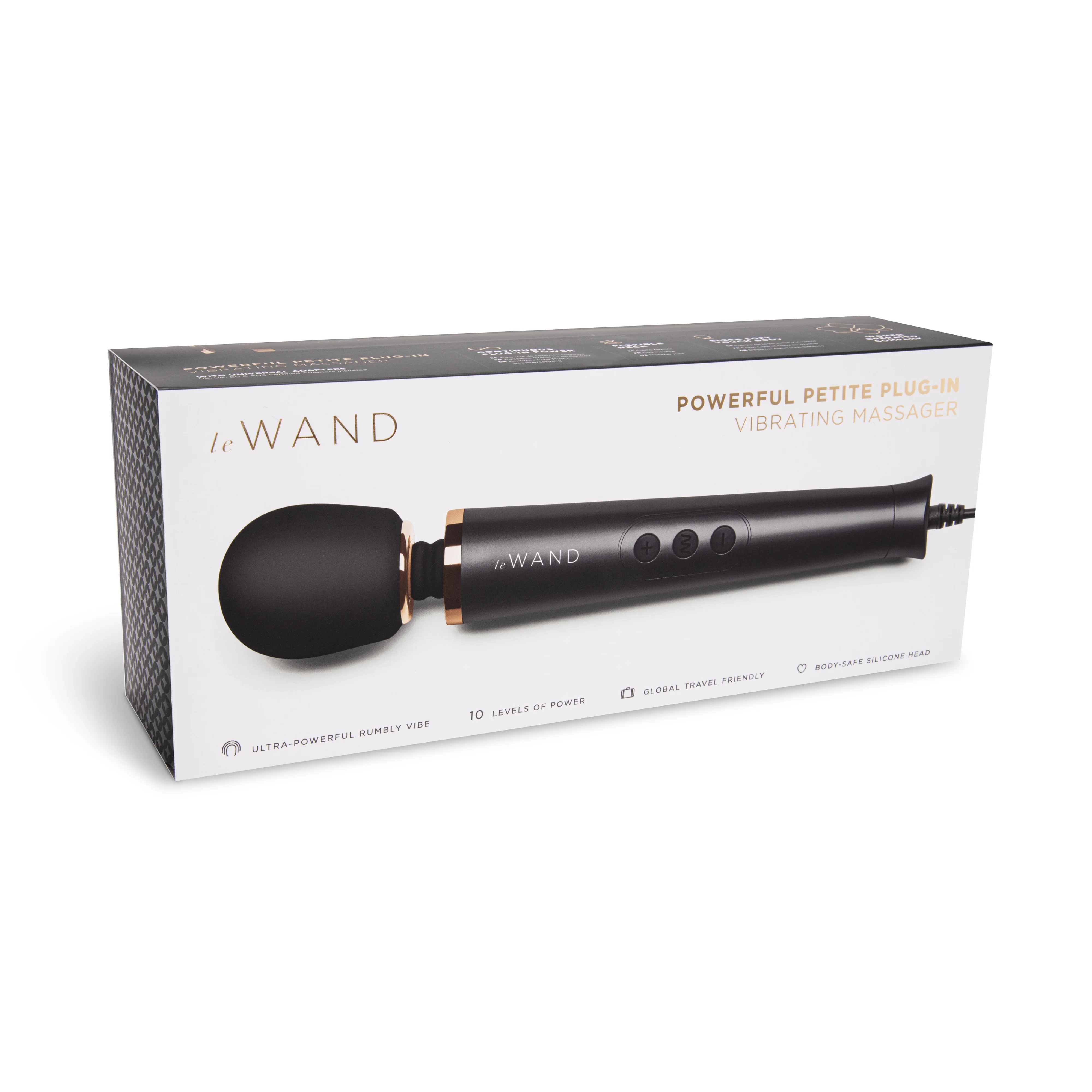 Le Wand Powerful Petite Plug-In Wand Vibrator - Image 7