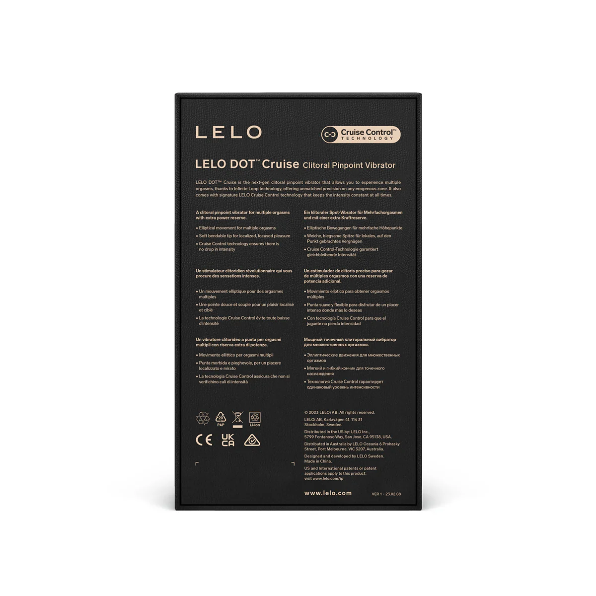Lelo Dot Cruise Clitoral Vibrator - Image 6