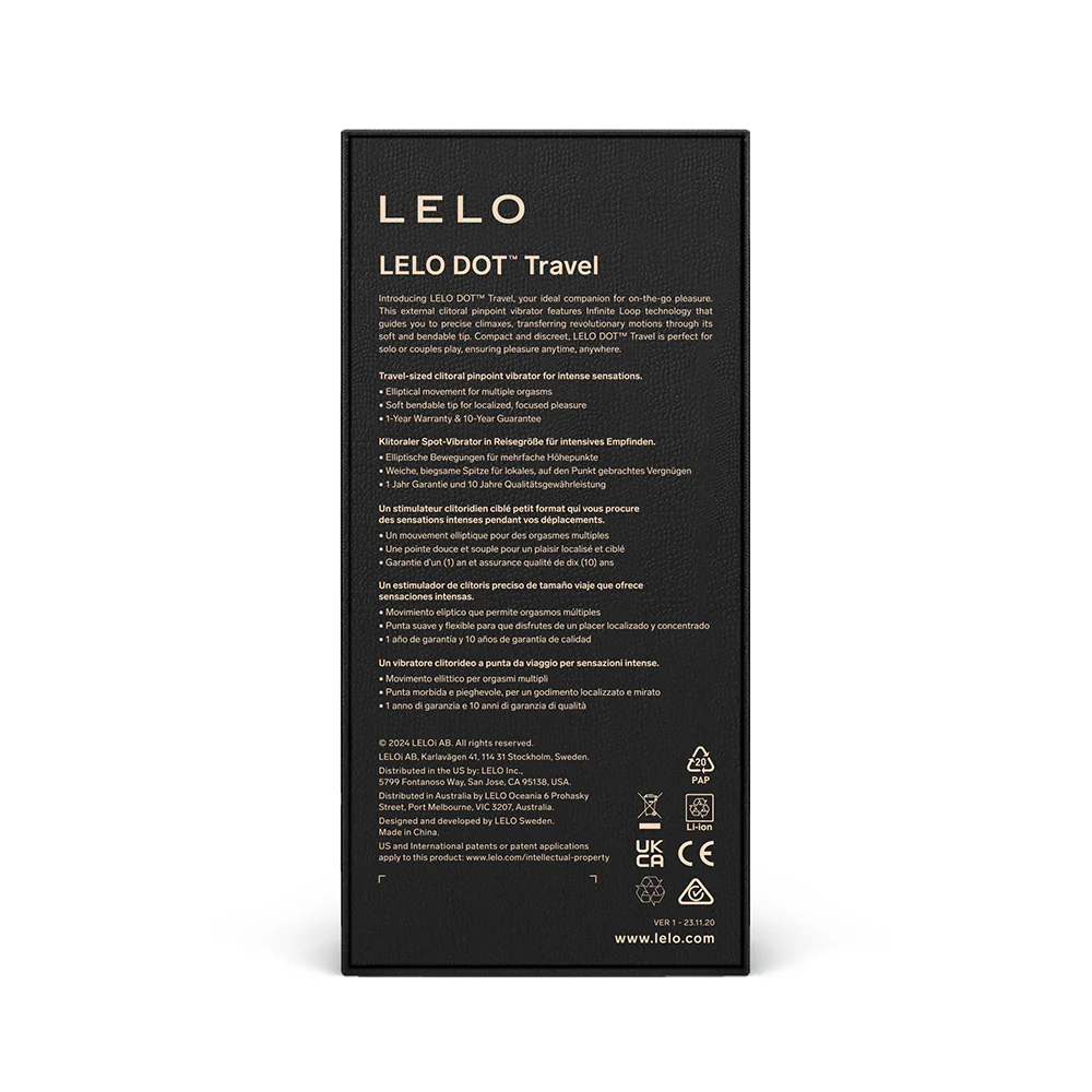 Lelo Dot Travel Clitoral Pinpoint Vibrator - Image 6