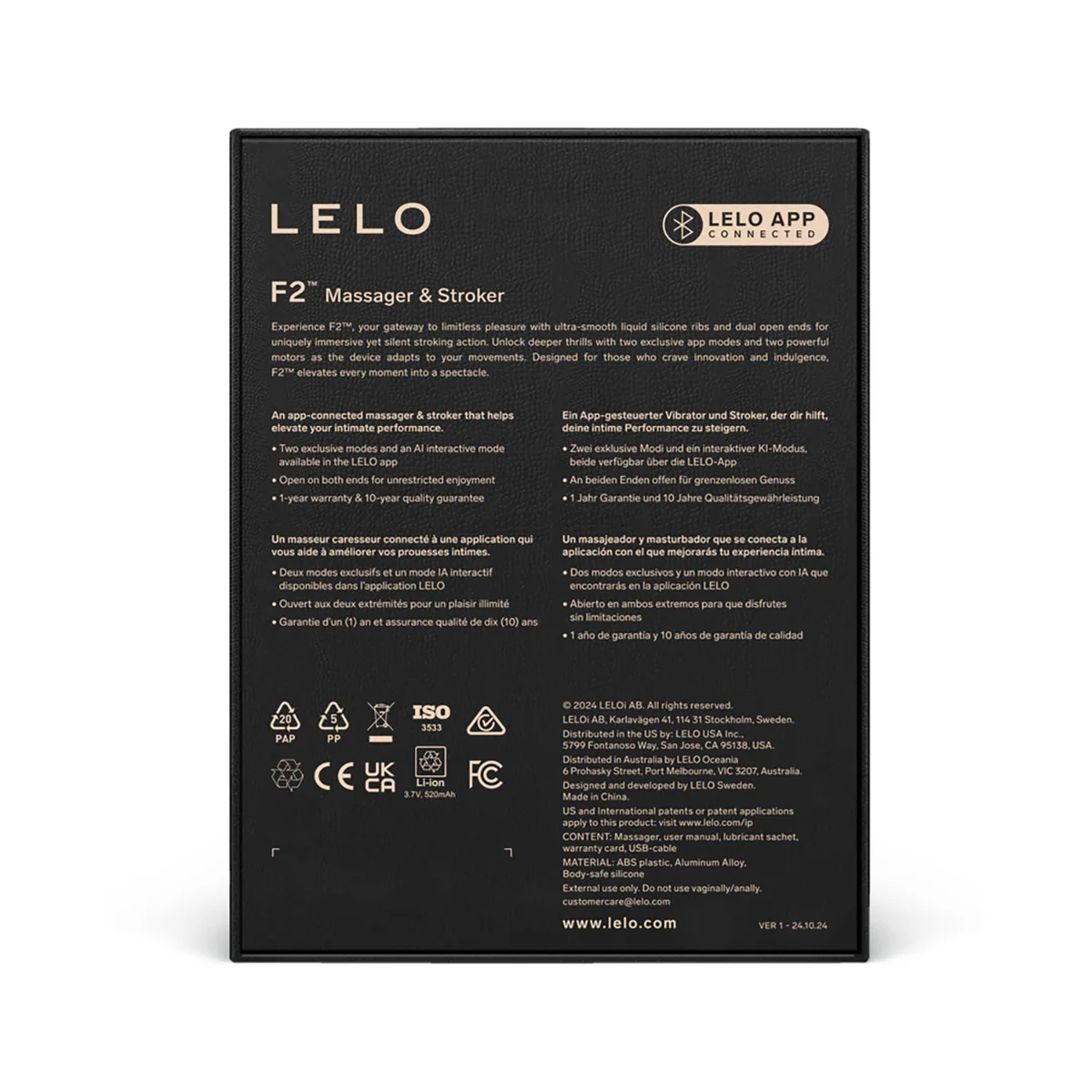 LELO F2S Massager and Stroker - Image 5