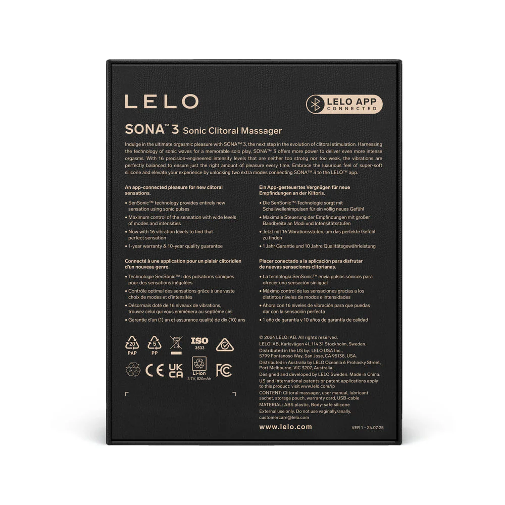 Lelo Sona 3 Clitoral Stimulator - Image 8