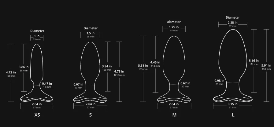 Lovense Hush 2 Vibrating Bluetooth Butt Plug - Image 7