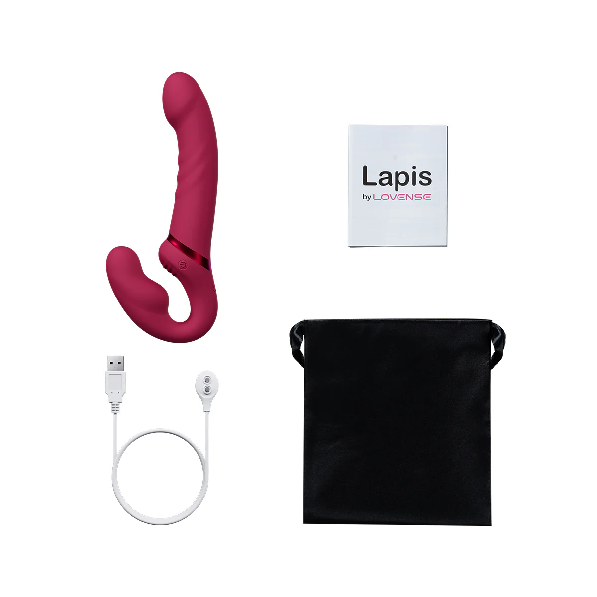 Lovense Lapis Vibrating Strapless Strap-On - Image 4