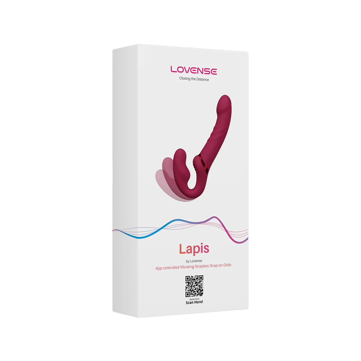 Lovense Lapis Vibrating Strapless Strap-On - Image 5