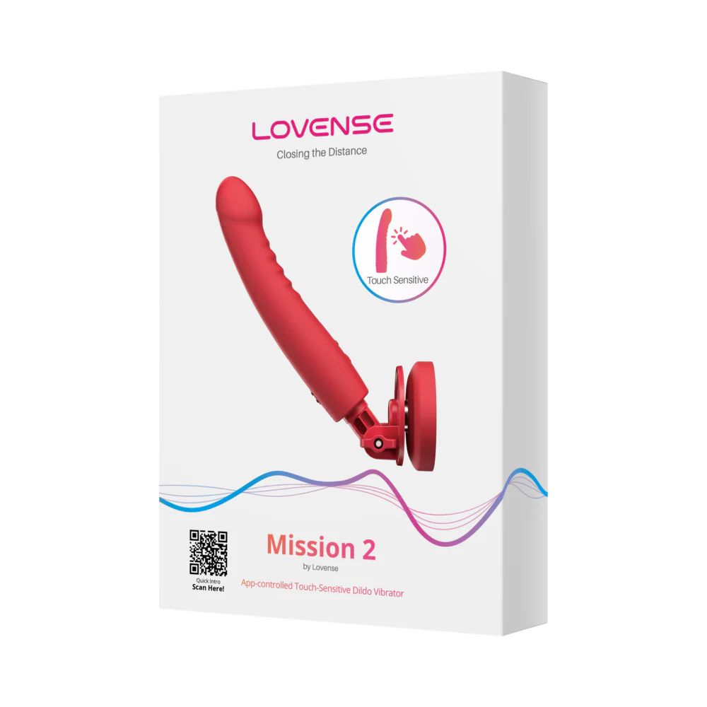 Lovense Mission 2 Vibrating Suction Cup Dildo - Image 5