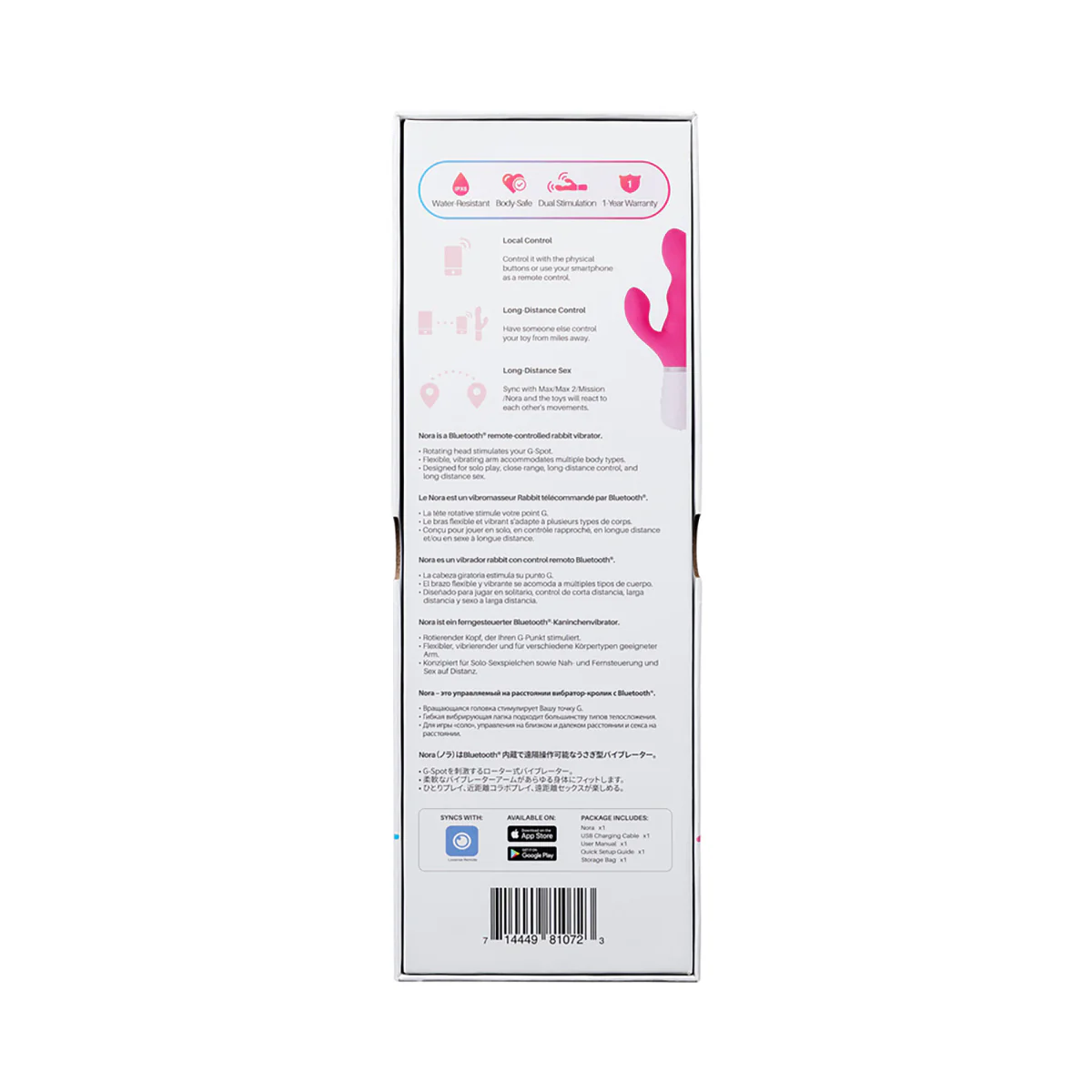 Lovense Nora App-Controlled Rabbit Vibrator - Image 5