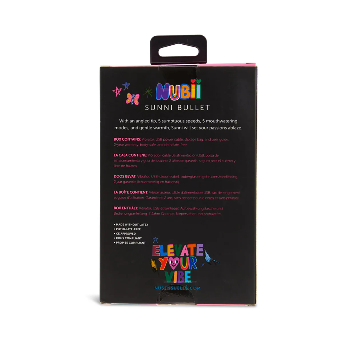 Nu Sensuelle Sunni Nubii Warming Bullet Vibrator - Image 6