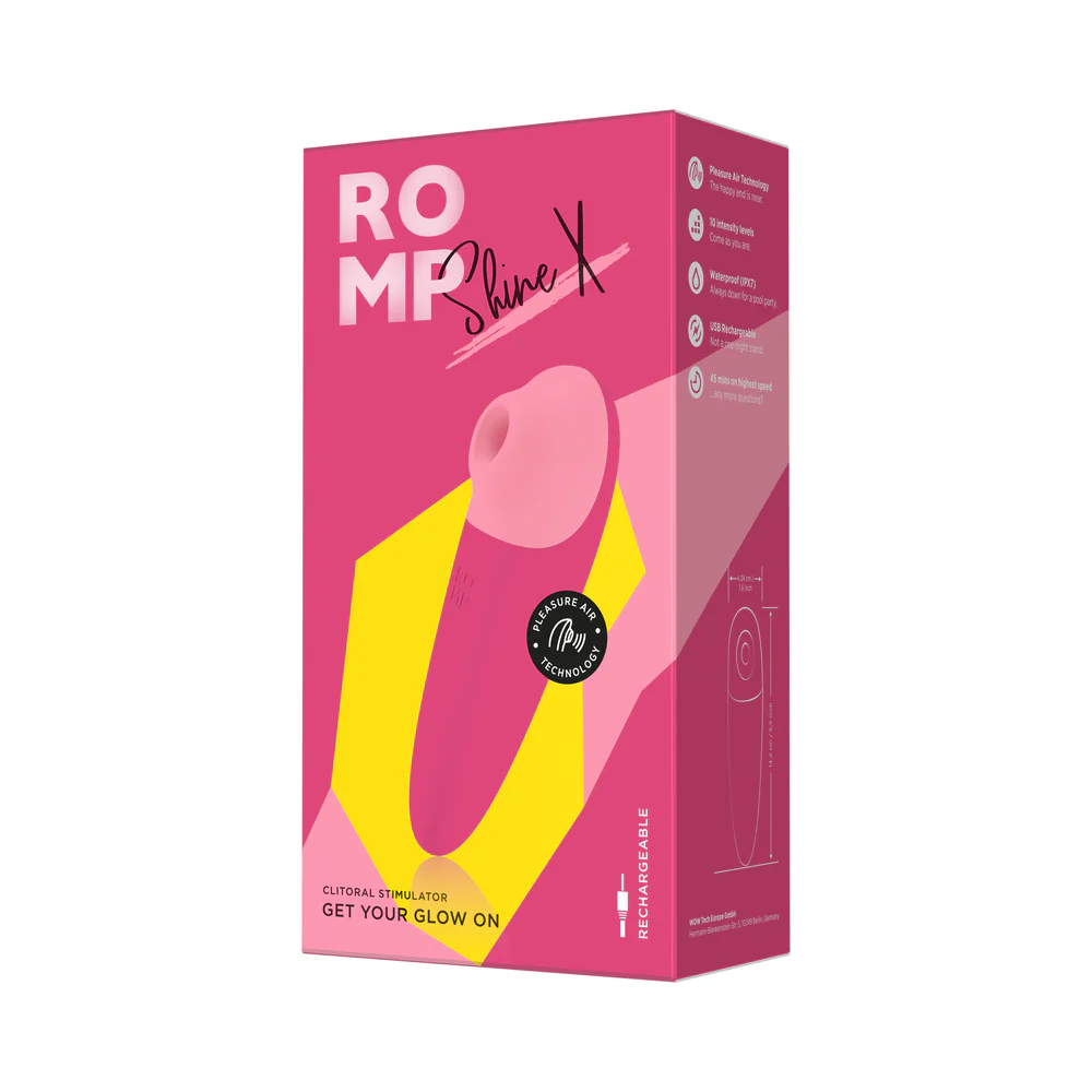 ROMP Shine X Air Pressure Clitoral Stimulator - Image 4