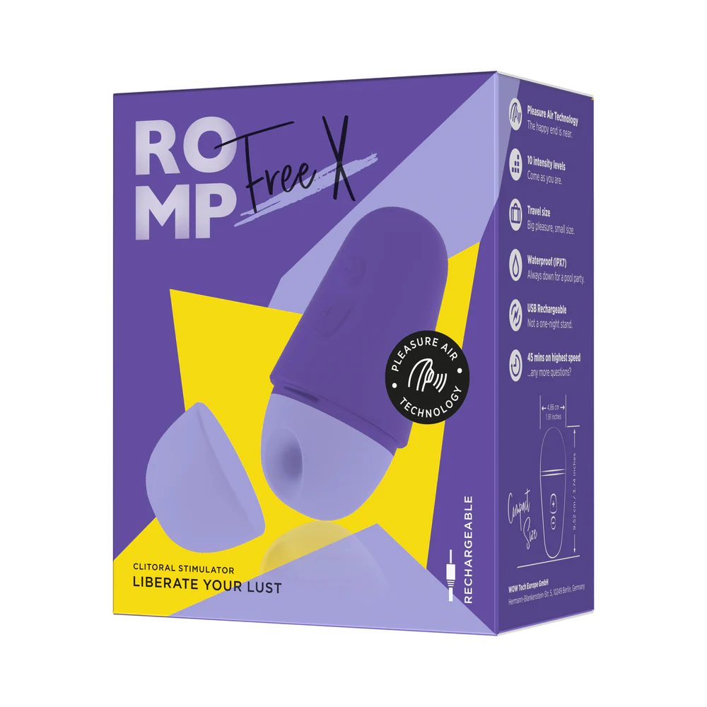 ROMP Free X Pleasure Air Clitoral Suction Toy - Image 6