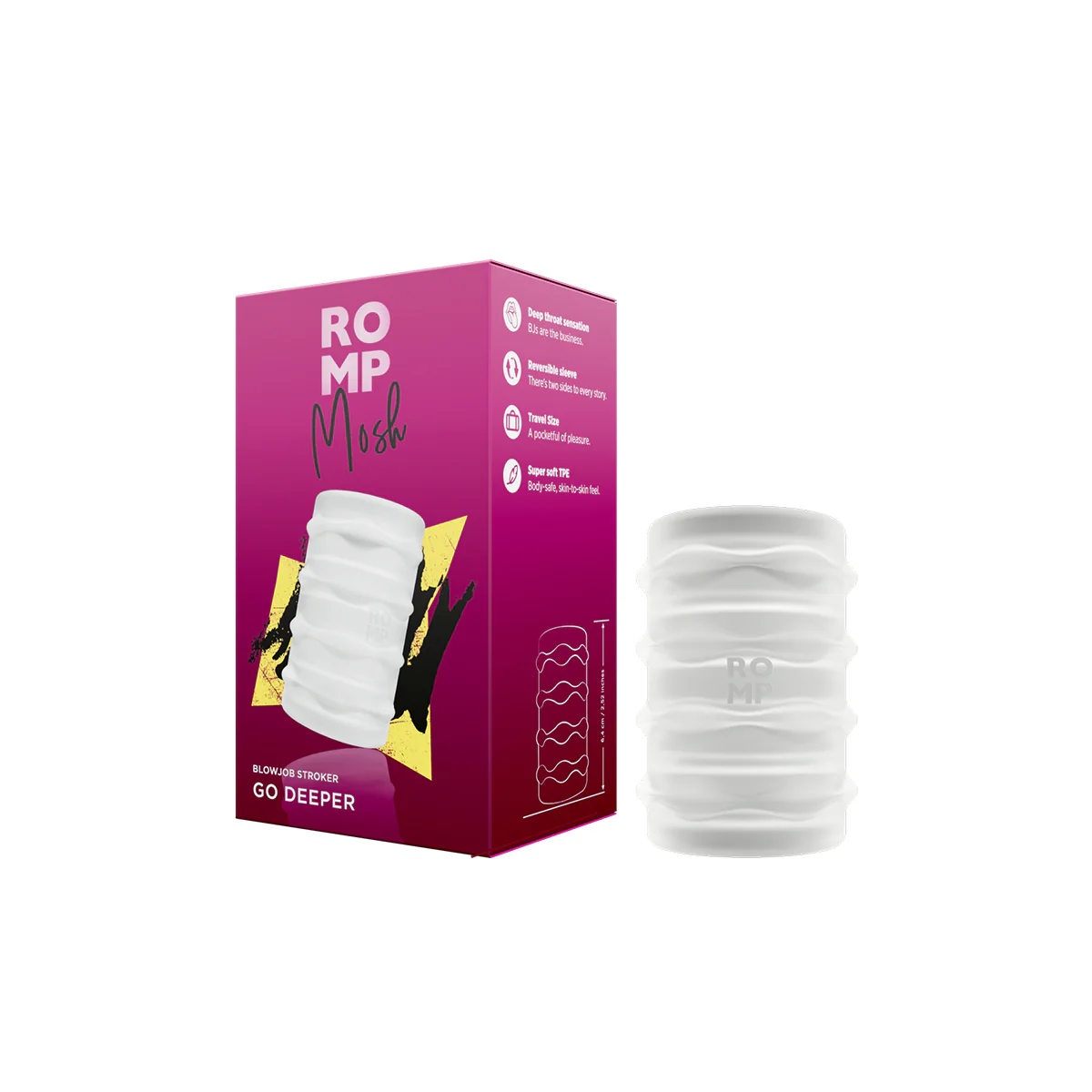 ROMP Mosh Clear Stroker - Image 5