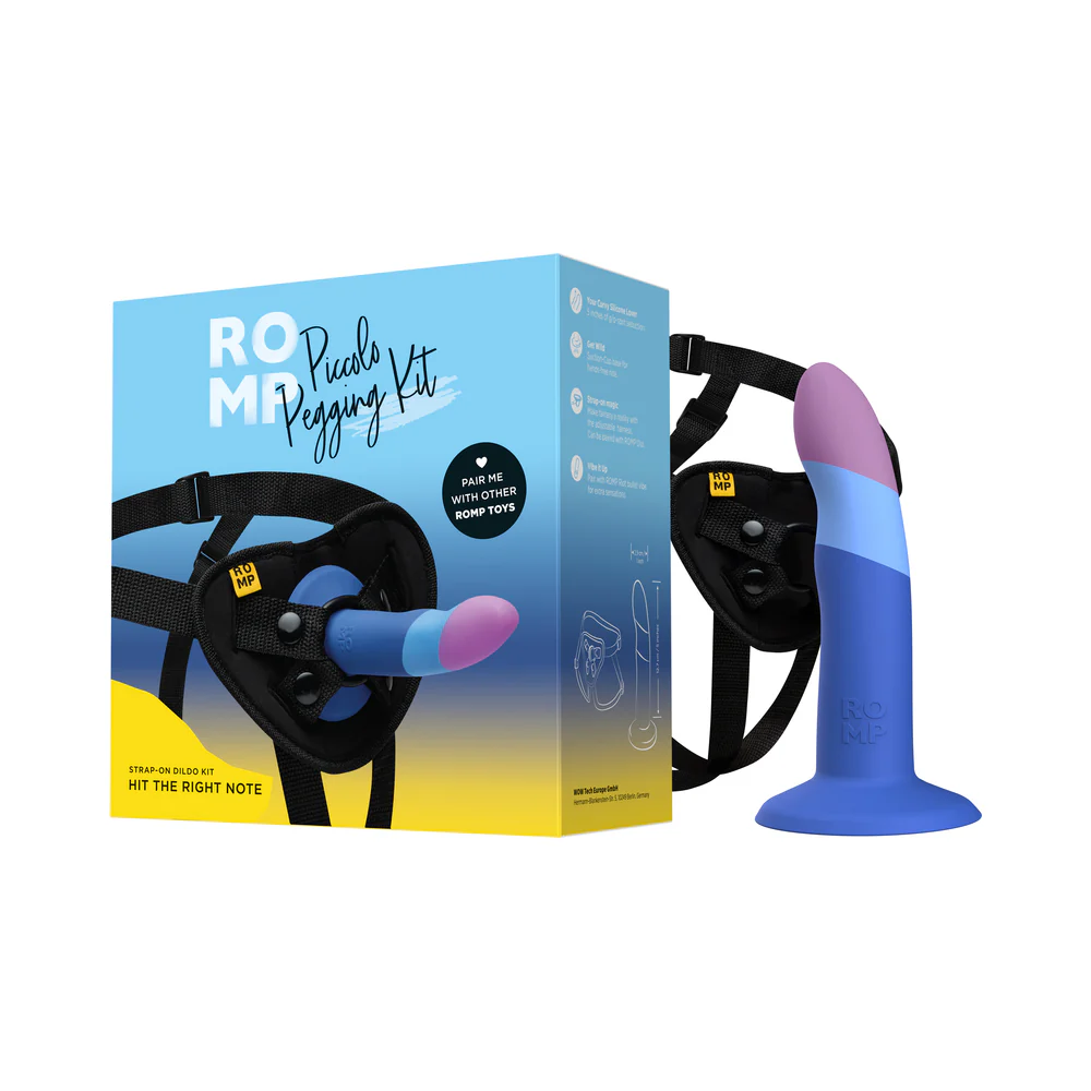 ROMP Piccolo Dildo and Harness Pegging Kit - Image 5