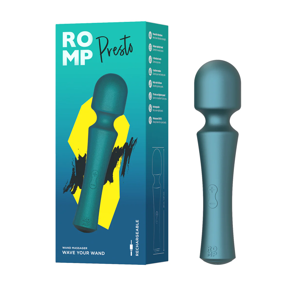 ROMP Presto Wand Vibrator - Image 5
