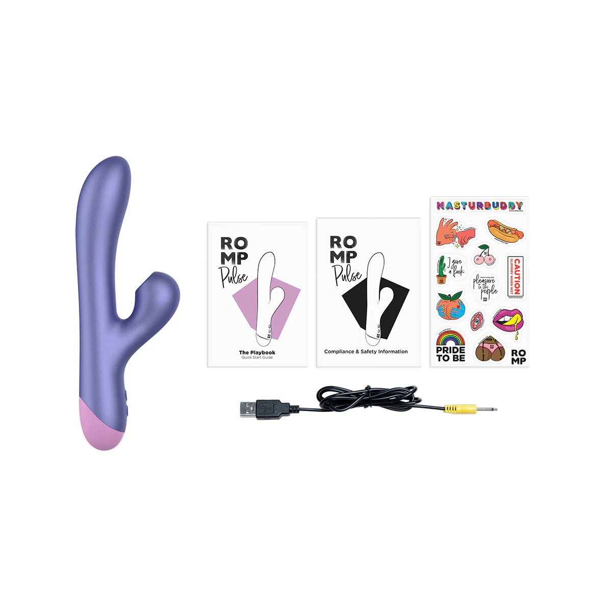 ROMP Pulse Pleasure Air Rabbit Vibrator - Image 4