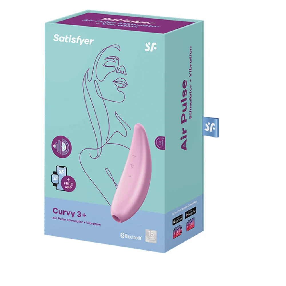 Satisfyer Curvy 2+ App-Controlled Air Pressure Vibe - Image 4