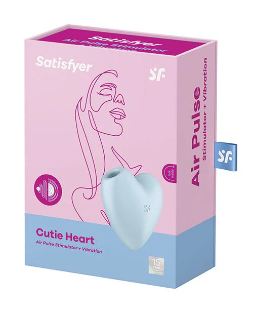Satisfyer Cutie Heart Air Pulse Stimulator + Vibrator - Image 6