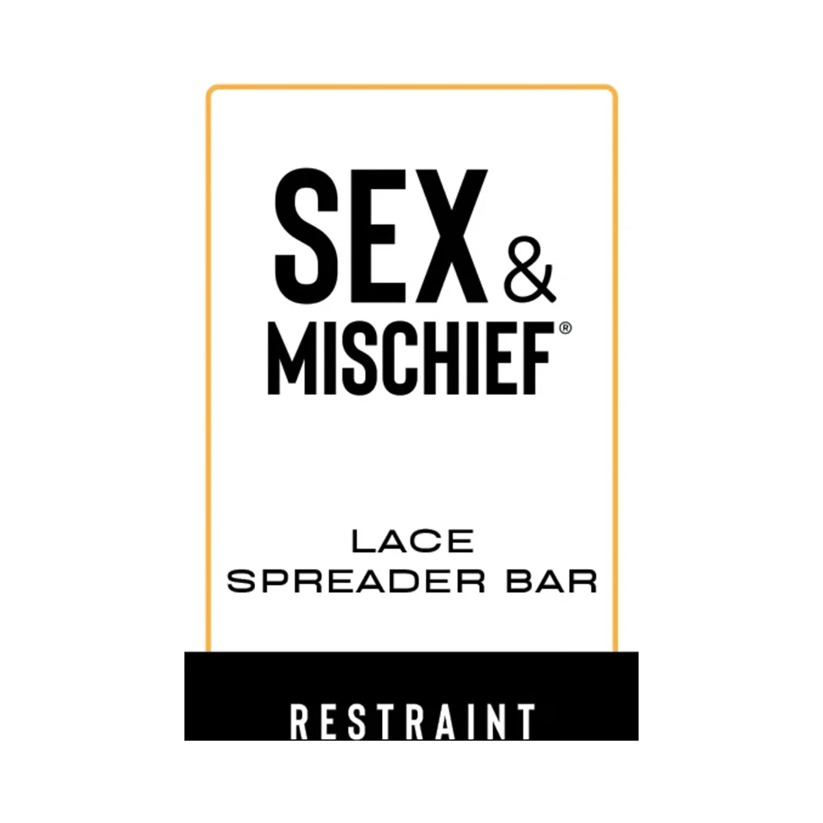 Sportsheets Sex & Mischief Lace Design Spreader Bar - Image 3