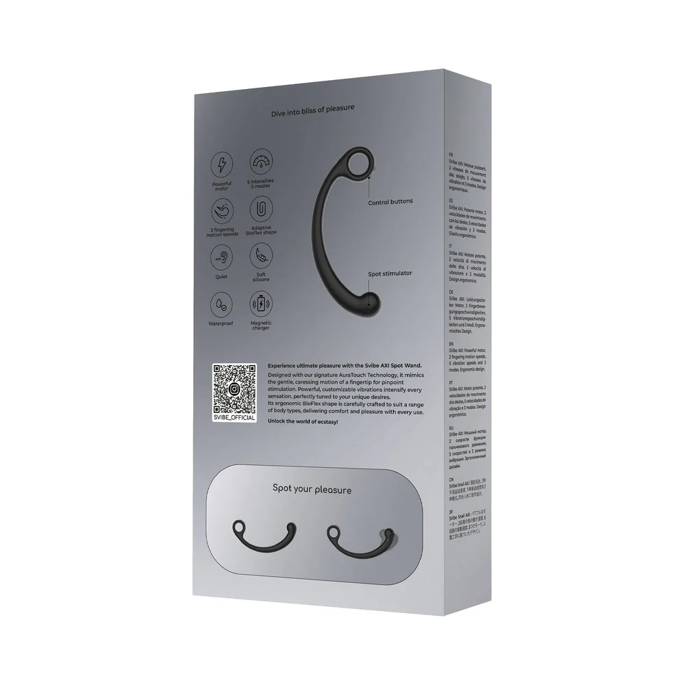SVibe Snail AXI Vibrating G- and P-Spot Wand - Image 7