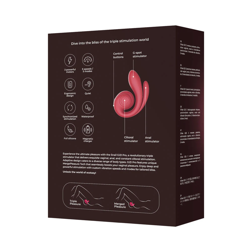 SVibe Snail Gizi Pro Triple Stimulator - Image 8