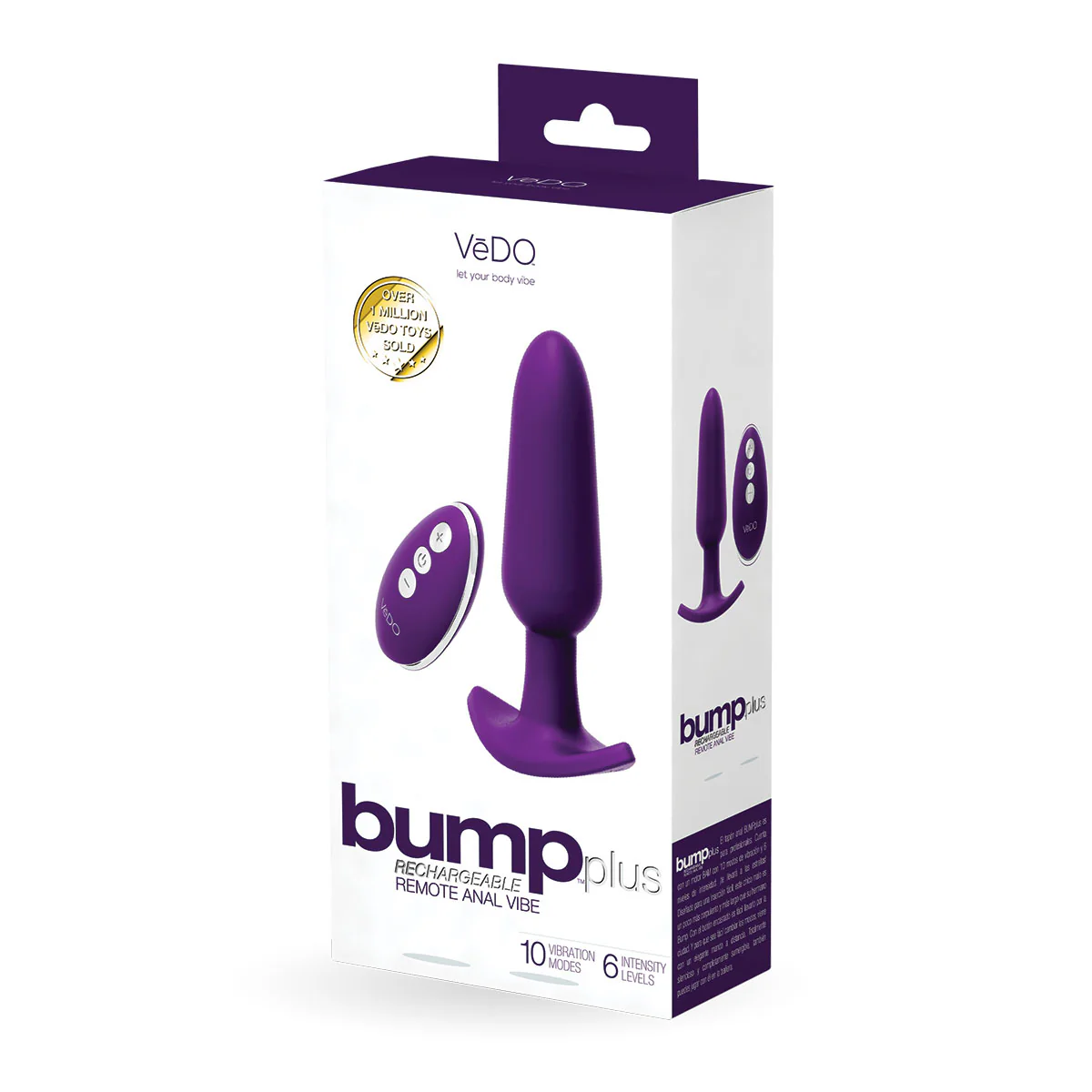 VeDO Bump Plus Anal Vibe with Remote - Image 3