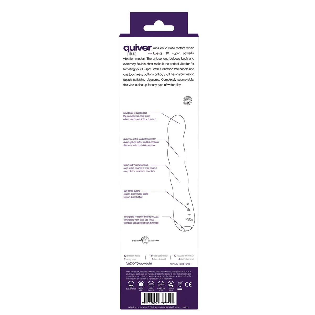 VeDO Quiver Plus Vibrator - Image 3